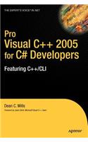 Pro Visual C++ 2005 for C# Developers