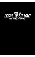 Left My Legal Assistant: Hangman Puzzles - Mini Game - Clever Kids - 110 Lined pages - 6 x 9 in - 15.24 x 22.86 cm - Single Player - Funny Great Gift