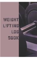 Weight Lifting Log book