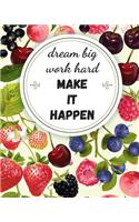 Dream Big Work Hard Make It Happen