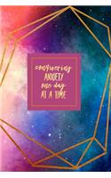 Conquering Anxiety One Day At a Time: Anxiety Journal for Women with Guided Prompts and Mood Trackers - Self Care Diary to Relieve Anxiety and Depression