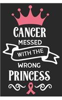 Cancer Messed With The Wrong Princess journal