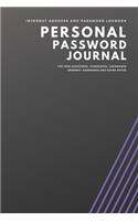 Personal Password Journal