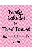 Family Calendar & Travel Planner 2020