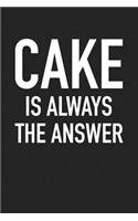 Cake Is Always the Answer