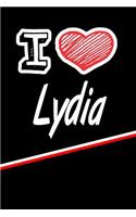 Lydia: I Love Name Writing Journal