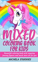 Mixed Coloring Book for Kids