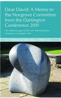 Dear David: A Memo to the Norgrove Committee from the Dartington Conference 2011