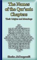 Names of the Qur'anic Chapters