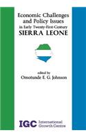 Economic Challenges and Policy Issues in Early Twenty-First-Century Sierra Leone