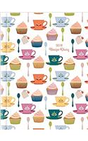 2018 Recipe Diary Cupcake Design