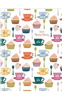 2018 Recipe Diary Cupcake Design