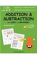 Addition & Subtraction with Lego and Brainers Grades 1-2a Ages 6-8 Color Edition