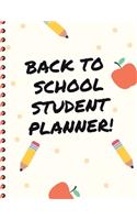 Back To School Student Planner