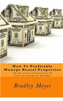 How to Profitably Manage Rental Properties