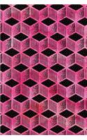 Journal Notebook Cubes Pattern 7