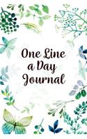 One Line a Day Journal