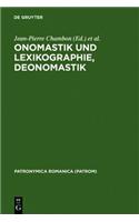 Onomastik Und Lexikographie, Deonomastik