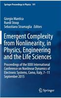 Emergent Complexity from Nonlinearity, in Physics, Engineering and the Life Sciences