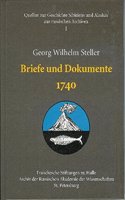 Georg Wilhelm Steller: Briefe Und Dokumente 1740