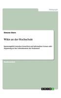 Wikis an der Hochschule