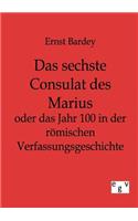 sechste Consulat des Marius