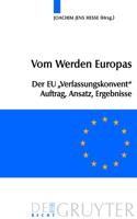 Vom Werden Europas