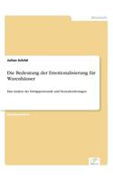 Bedeutung der Emotionalisierung für Warenhäuser: Eine Analyse der Erfolgspotenziale und Herausforderungen