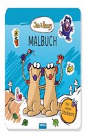 Trotsch Jan und Henry Malbuch mit Stickern