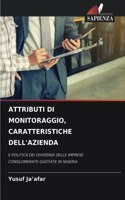 Attributi Di Monitoraggio, Caratteristiche Dell'azienda