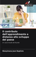 Il contributo dell'apprendimento a distanza allo sviluppo del paese