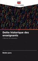 Dette historique des enseignants