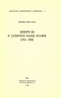 Scritti Di P. Ludovico Saggi (1921-1988)
