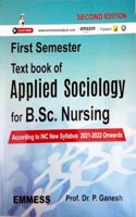 Textbook of Applied Sociology For B.Sc. Nursing ( According to INC New Syllabus 2021-2022 Onwards )