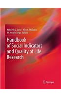 Handbook of Social Indicators and Quality of Life Research