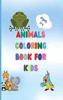 Animals coloring book for kids