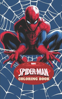 Marvel Spiderman Coloring Book: Coloring Book for Kids Ages 4-11 (high resolution pictures)