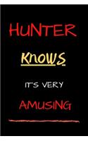 Hunter knows its very amusing: Hunting is a style.