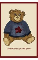 Teddy Bear Record Book