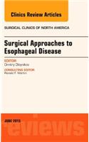 Surgical Approaches to Esophageal Disease, an Issue of Surgical Clinics