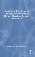 Developing Excellence in Teaching and Learning in Higher Education through Observation