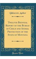 Twelfth Biennial Report of the Bureau of Child and Animal Protection of the State of Montana (Classic Reprint)