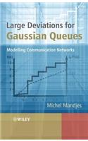 Large Deviations for Gaussian Queues: Modelling Communication Networks