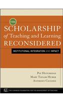 The Scholarship of Teaching and Learning Reconsidered: Institutional Integration and Impact(Jossey–Bass/Carnegie Foundation for the Advancement of Teaching)