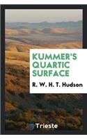 Kummer's Quartic Surface