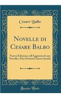 Novelle di Cesare Balbo