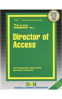 Director of Access: Passbooks Study Guide