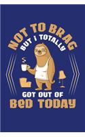 Not to Brag But I Totally Got Out of Bed Today