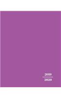 Purple Teacher Planner 2019-2020