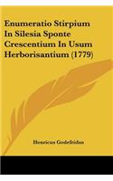 Enumeratio Stirpium In Silesia Sponte Crescentium In Usum Herborisantium (1779)